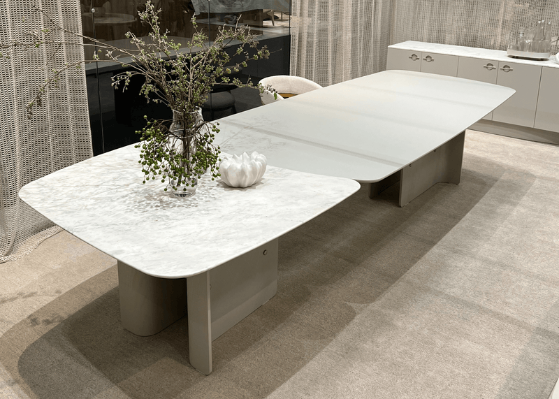 Mesa de Jantar Áurea Em Mármore