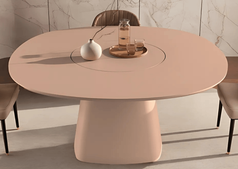 Mesa de Jantar Loah com Tampo Giratório