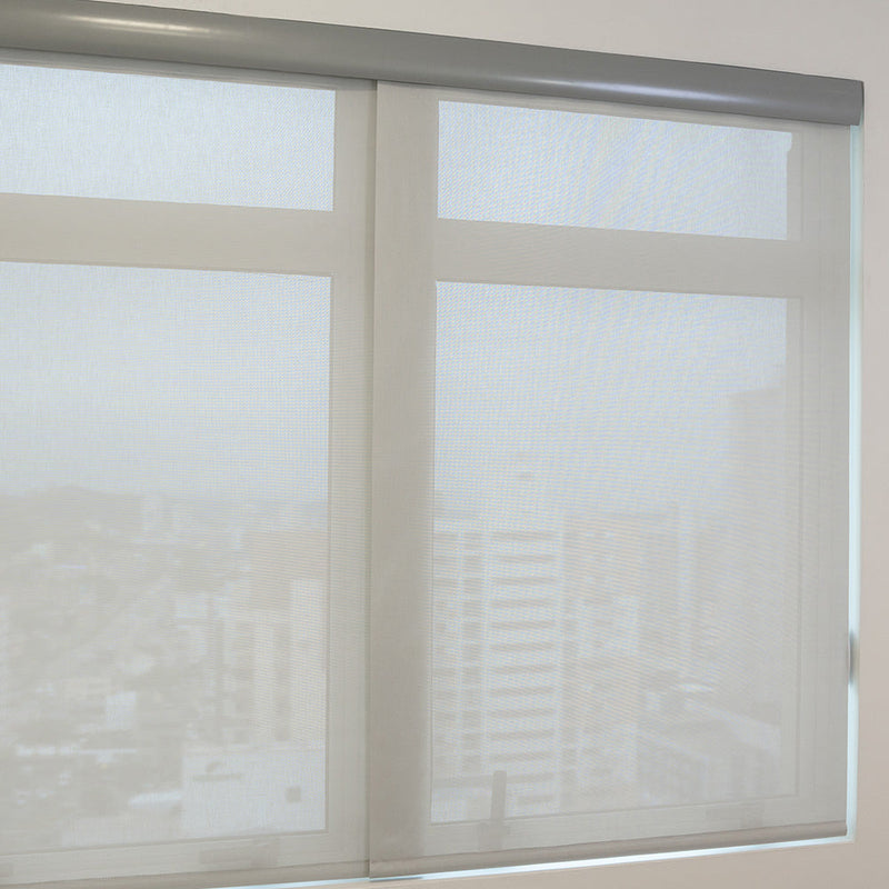 Persiana Painel Tela Solar 5% - Cinza